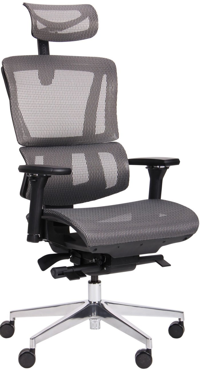 Кресло AMF Agile Black Alum Grey