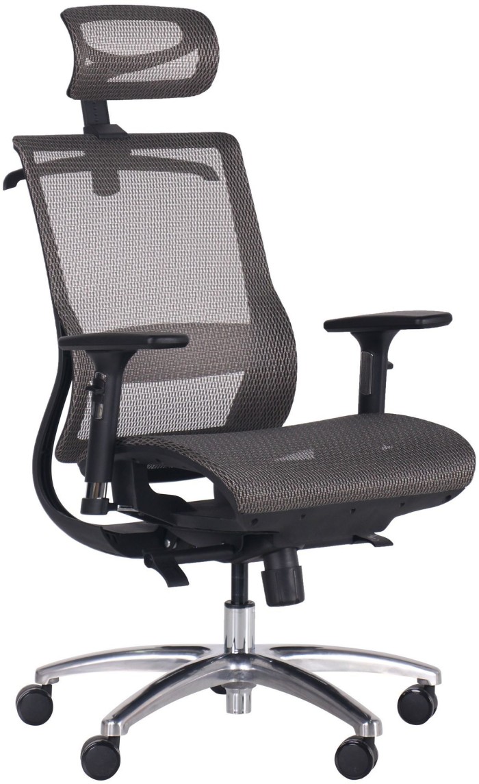 Крісло AMF Coder Black, Alum, Grey