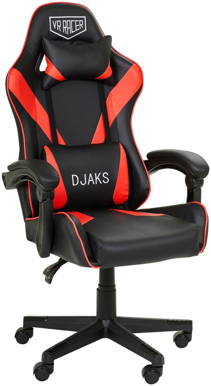 Крісло AMF VR Racer Dexter Djaks чорний/червоний