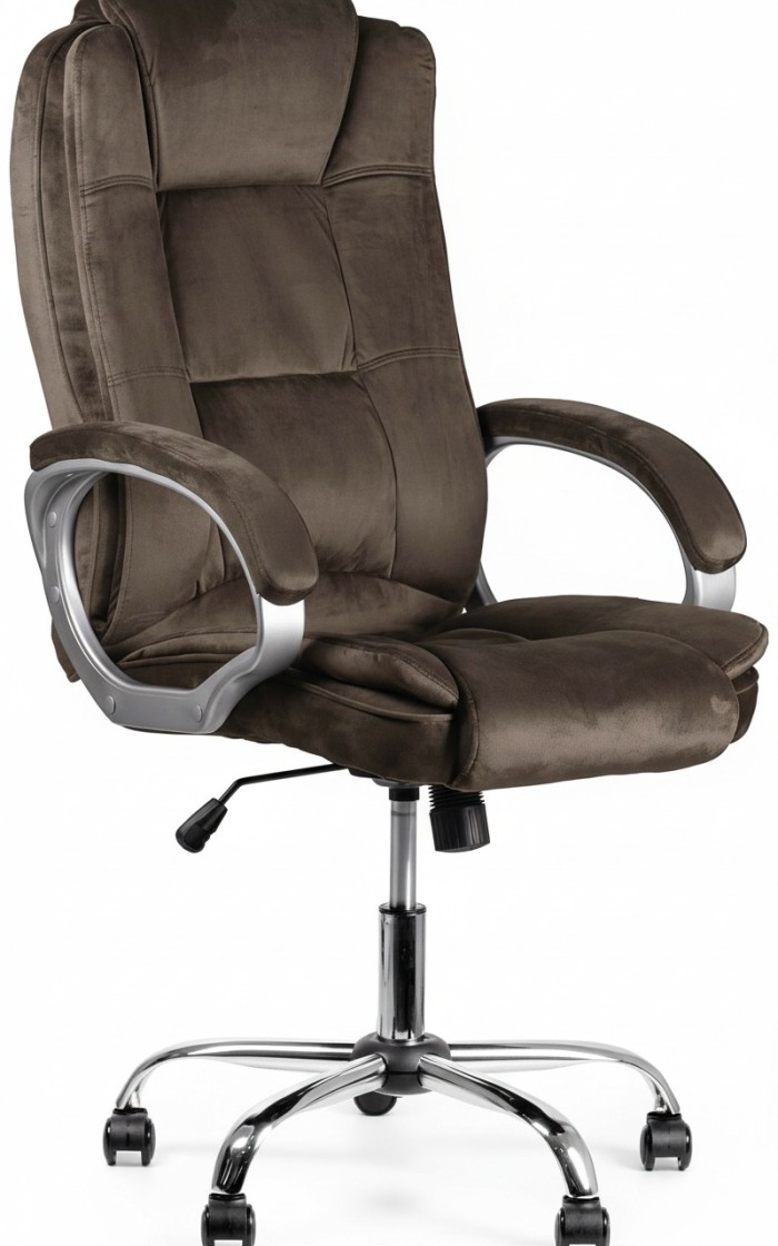 Крісло Barsky Soft Microfiber Brown Soft-02