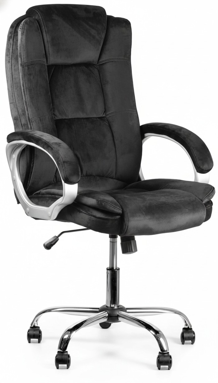 Кресло Barsky Soft Microfiber Black Soft-04