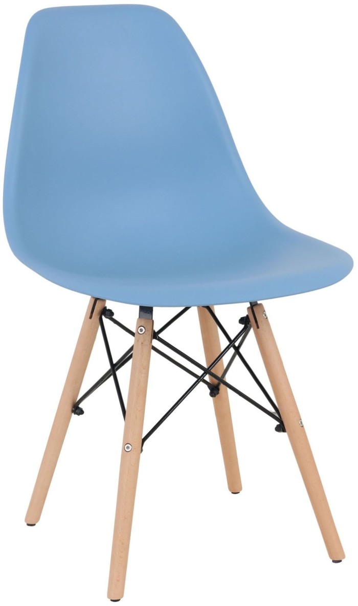 Стул AMF Aster RL Wood Пластик синий