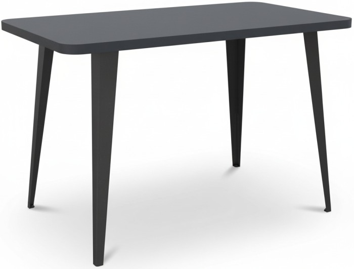 Стол AMF Cherry 1200 (1200х670хН770) черный графит/Антрацит