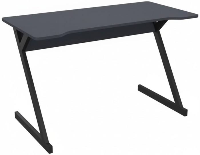 Стол AMF компьютерный Dexter DX1200 (1200х600х750Н) черный графит/Антрацит