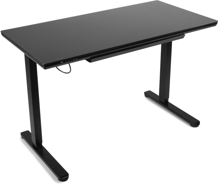 Стол регулируемый Barsky StandUp black glass 1200*600 BST-11new