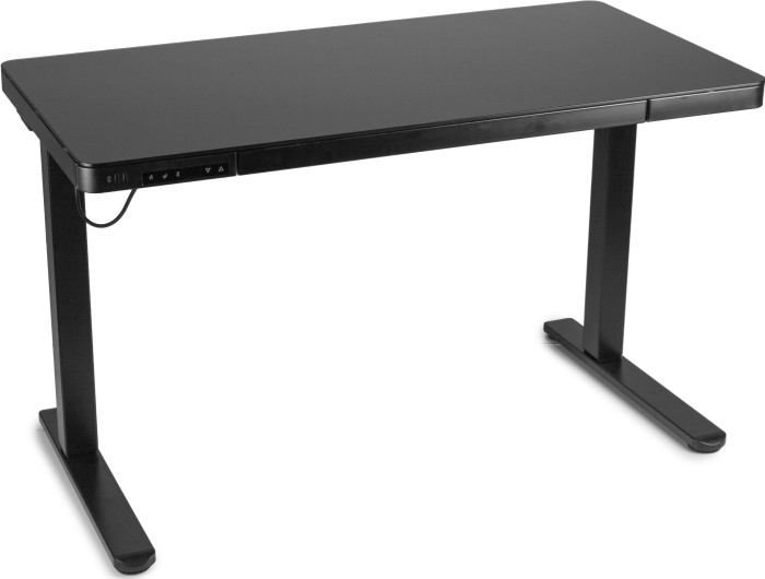 Стол регулируемый Barsky StandUp black glass 1200*600 BST-11