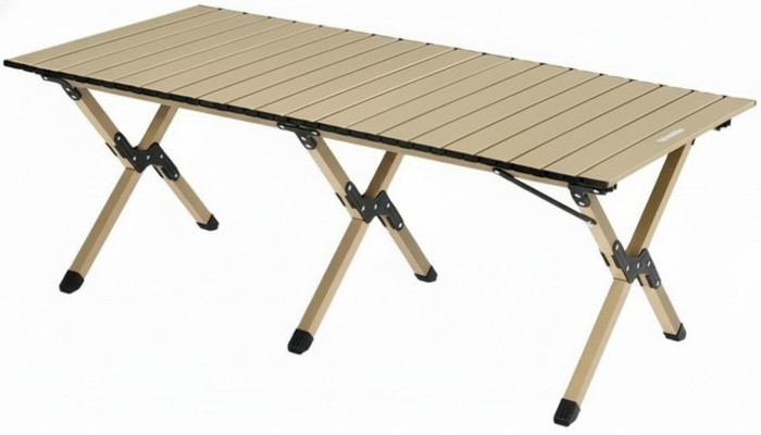 Стол складной Naturehike Star Jane T01 CNK2550JJ018, 119х60 см, углеродистая  сталь, бежевый