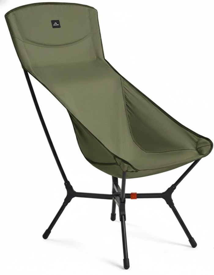 Стул складной ультралёгкий Naturehike CNK2550JJ013 Yamami YL01, размер L, алюминий, оливковый