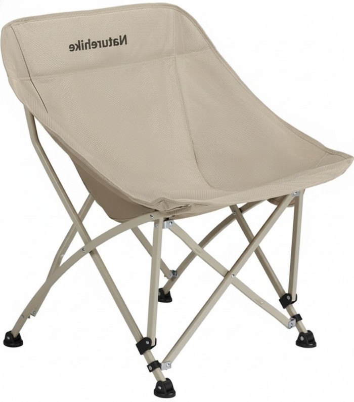 Стілець складаний Naturehike Stellaluna T04 CNK2550JJ022, вуглецева сталь, хакі