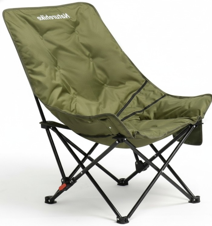 Стул складной Naturehike CNK2450JJ020, оливковый зелёный