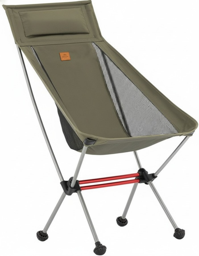 Стілець складаний Naturehike CNK2350JJ018 Stellaluna L02, алюміній, оливковий
