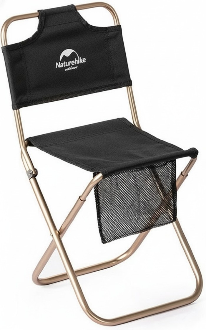 Стул складной Naturehike MZ01 NH18M001-Z, чорный