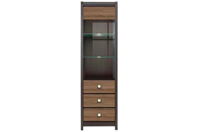 Витрина REG1W2SL BRW ЛОРЕН Венге магия + монтеверде Витрина REG1W2SL BRW ЛОРЕН Венге магия + монтеверде