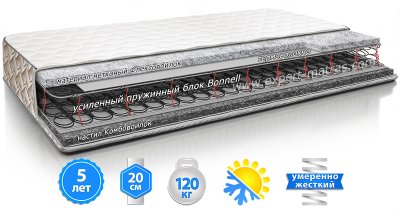 Матрас Classic Line ЭТАЛОН LITE / ЭТАЛОН ЛАЙТ 140х190 см Матрас Classic Line ЭТАЛОН LITE / ЭТАЛОН ЛАЙТ 140х190 см