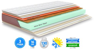 Матрас COCO ROLL / КОКО РОЛЛ 90х200 см Матрас COCO ROLL / КОКО РОЛЛ 90х200 см