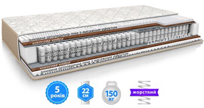 Матрац IRISH COCOS PLUS / АЙРІШ КОКОС ПЛЮС Матрац IRISH COCOS PLUS / АЙРІШ КОКОС ПЛЮС