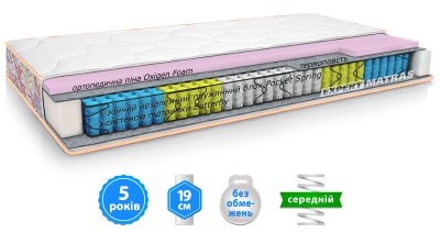 Матрац CAMELIA / КАМЕЛИЯ односторонній Матрац CAMELIA / КАМЕЛИЯ односторонній
