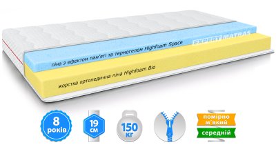 Матрас AURUM SPACE / АУРУМ СПЕЙС 80х190 см Матрас AURUM SPACE / АУРУМ СПЕЙС 80х190 см