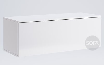 Тумба Миромарк BOX 43 TV Белый глянец