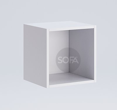 Полка Миромарк BOX 10 Белый глянец
