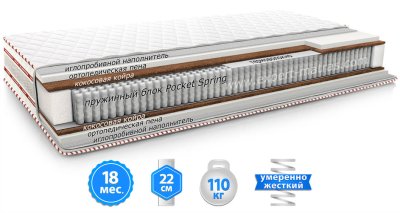 Матрас КИНГ 3D