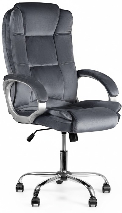 Крісло Barsky Soft Microfiber Grey Soft-03