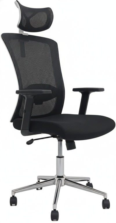 Крісло Barsky Mesh White/Black BM-04