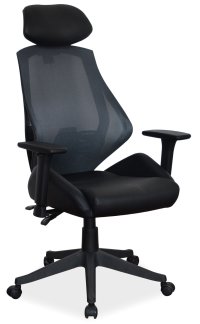 Кресло SIGNAL компьютерное поворотное Q-406 Черная