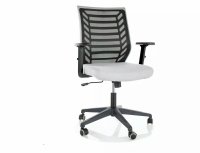 Кресло SIGNAL компьютерное поворотное Q-320R Черный Серый