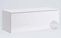 Тумба Миромарк BOX 43 TV Белый глянец