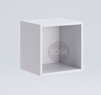 Полка Миромарк BOX 10 Белый глянец