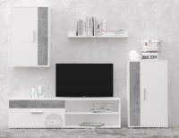 Гостиная Гербор БАРАТО МИНИ Нимфея альба + Бетон