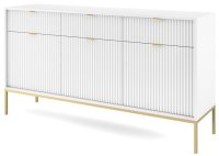 Комод PERFECT HOME Nova KSZ154 Білий / Золоті ніжки