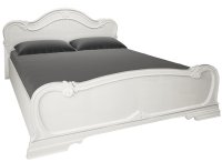 Кровать с подъёмным механизмом Миромарк ФУТУРА Белый глянец
