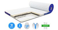Матрас топпер MEMO 2in1 FLEX / МЕМО 2в1 ФЛЕКС стрейч с вискозой