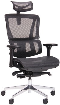 Кресло AMF Agile Black Alum Black