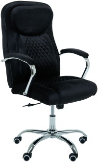 Кресло AMF руководителя Oliver velvet black